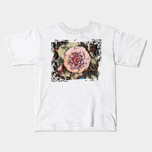 Oriental Chrysanthemum Design Kids T-Shirt